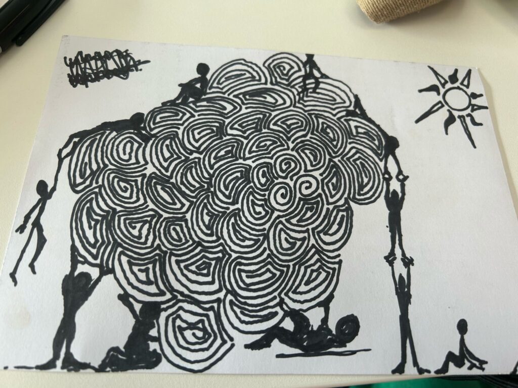 Illustration by Sophie Olson, Network Event.